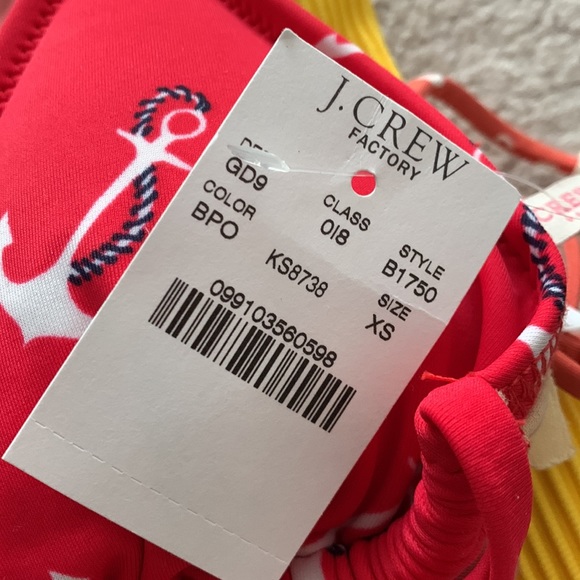 NWT J.Crew Factory bikini top - Picture 5 of 5